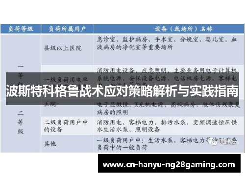 波斯特科格鲁战术应对策略解析与实践指南